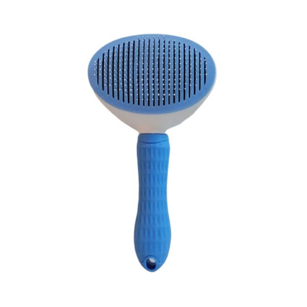 Clean برس سگ و گربه مدل بیضی دکمه تخلیه دار کلین