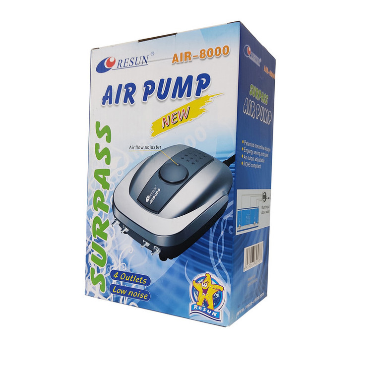 پمپ هوا آکواریوم ریزن مدل Air-8000