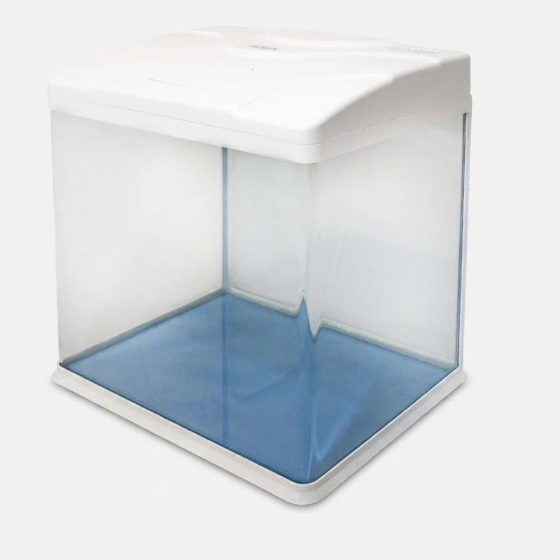 آکواریوم شیشه خم شرکتی همراه با پمپ آب و تصویه خانه برند آکوا AQUA مدل BT_500