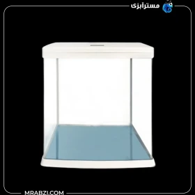 آکواریوم شیشه خم شرکتی همراه با پمپ آب و تصویه خانه برند آکوا AQUA مدل dg_500